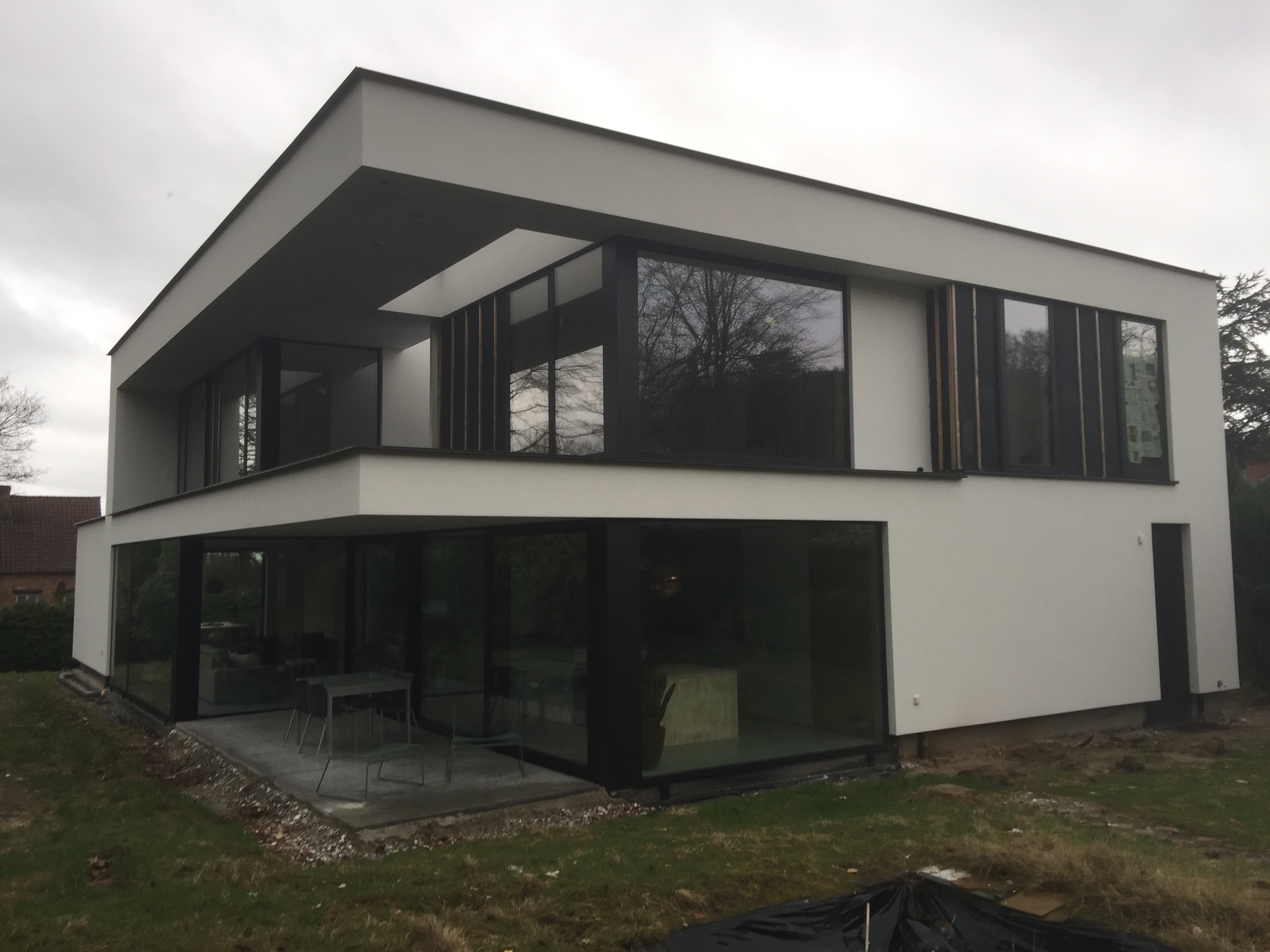 houtskelet te Waasmunster - Soffice architecten